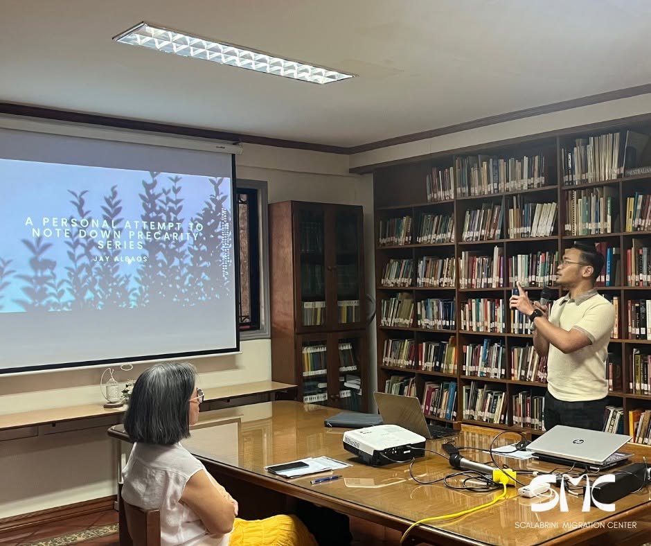 Guest Lecture at Scalabrini Migration Center Philippines' Migration Conversations